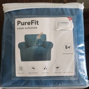 Blue Chair Slipcover